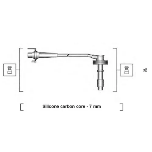 Sada zapaľovacích káblov MAGNETI MARELLI 941215240807
