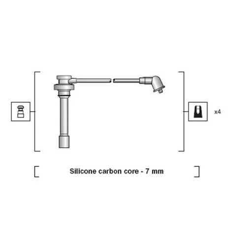 Sada zapaľovacích káblov MAGNETI MARELLI 941318111089
