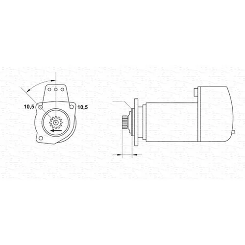 Štartér MAGNETI MARELLI 943252129010