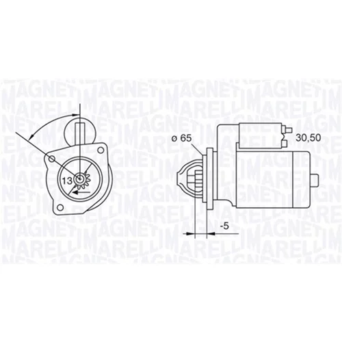 Štartér MAGNETI MARELLI 063523623010