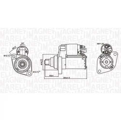 Štartér MAGNETI MARELLI 063721347010