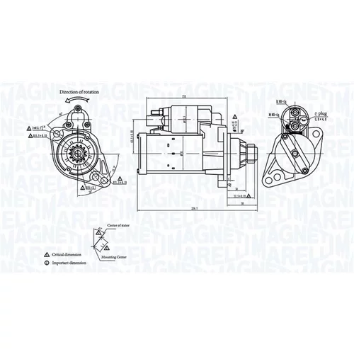 Štartér MAGNETI MARELLI 063725818010