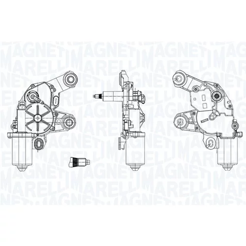 Motor stieračov MAGNETI MARELLI 064075400010