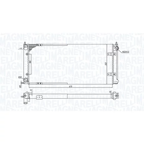 Chladič motora MAGNETI MARELLI 350213188300