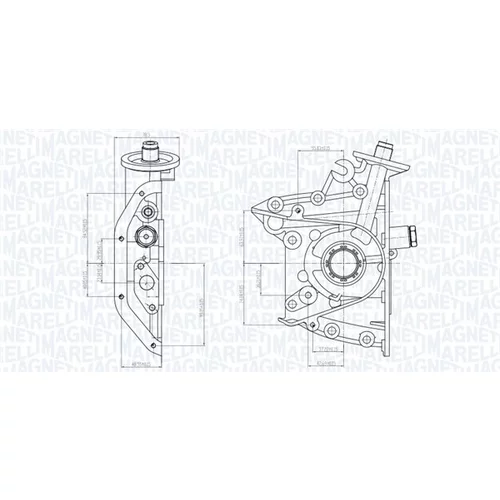 Olejové čerpadlo 351516000113 (MAGNETI MARELLI) - obr. 1