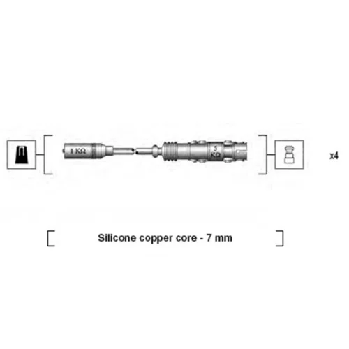 Sada zapaľovacích káblov MAGNETI MARELLI 941175190760