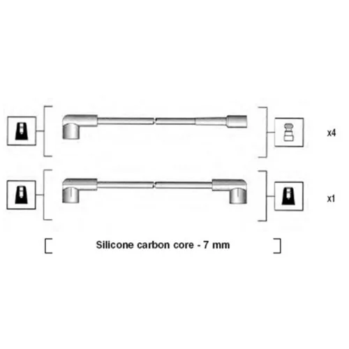 Sada zapaľovacích káblov MAGNETI MARELLI 941245010808