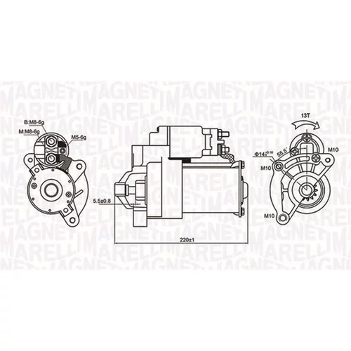 Štartér MAGNETI MARELLI 063720594010