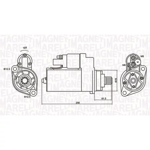 Štartér MAGNETI MARELLI 063721405010