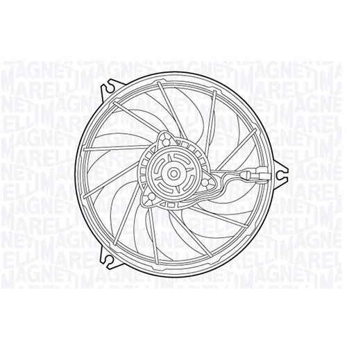 Ventilátor chladenia motora MAGNETI MARELLI 069422552010