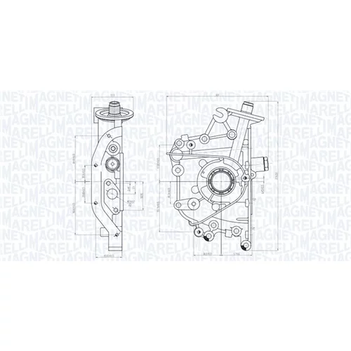Olejové čerpadlo 351516000114 (MAGNETI MARELLI) - obr. 1