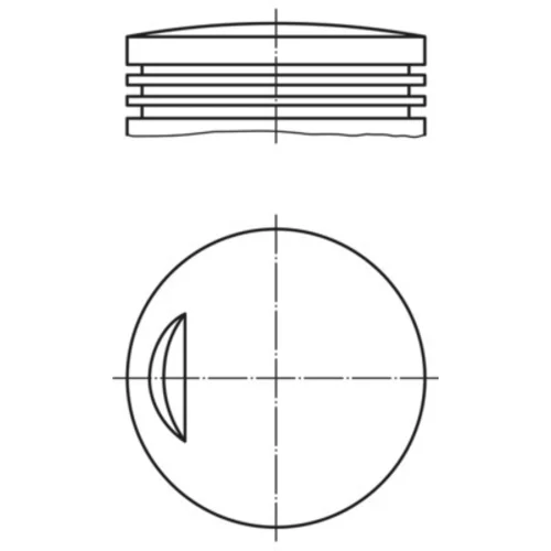 Piest MAHLE 002 37 01 - obr. 1