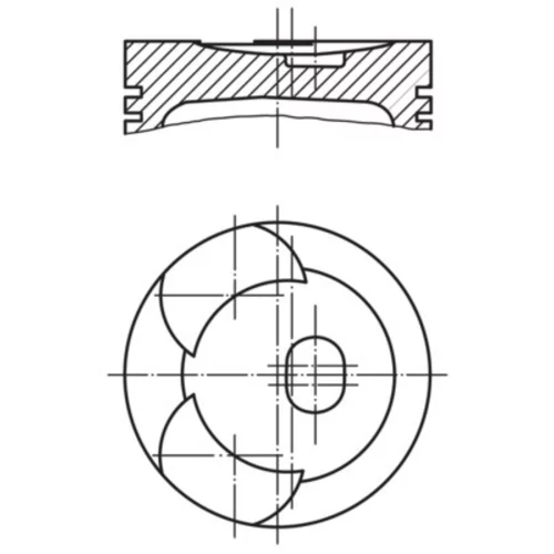 Piest MAHLE 002 44 01