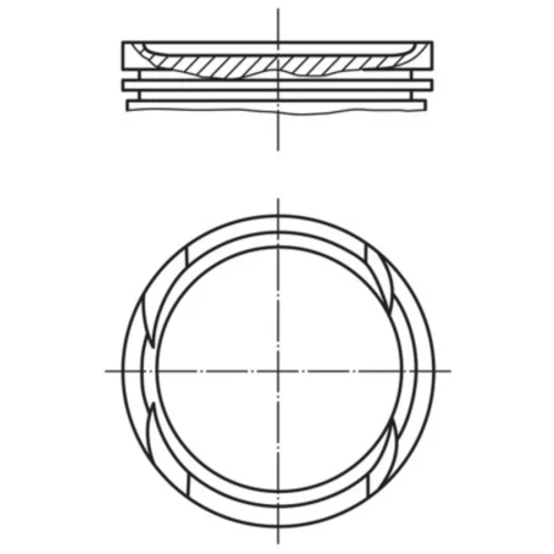 Piest MAHLE 002 57 02 - obr. 1