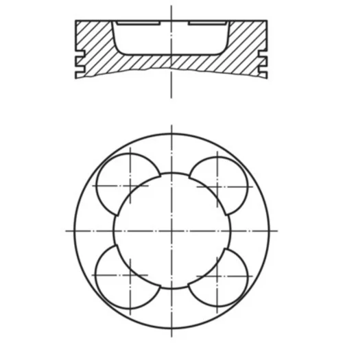 Piest MAHLE 003 54 00 - obr. 1