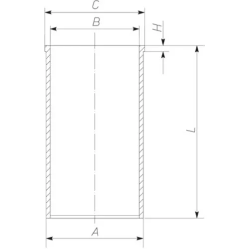 Vložka valcov MAHLE 004 WV 14 00