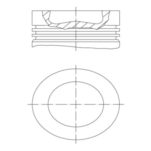 Piest MAHLE 005 25 00 - obr. 1