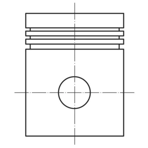 Piest MAHLE 007 19 01 - obr. 1