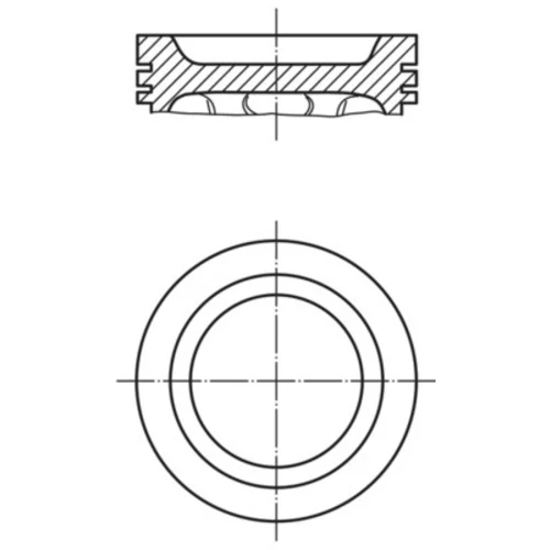 Piest MAHLE 012 15 10