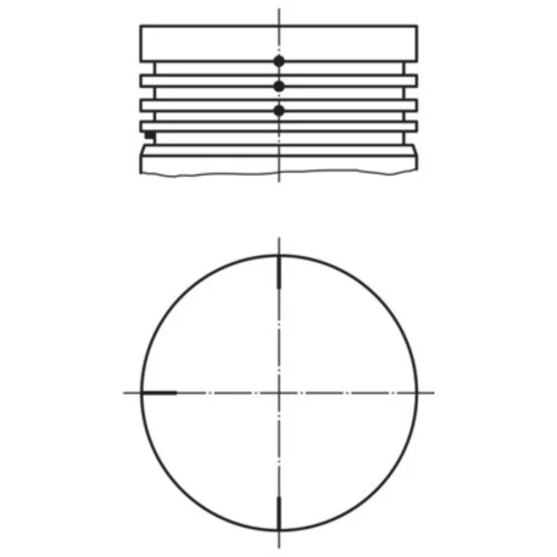 Piest MAHLE 022 04 00 - obr. 1