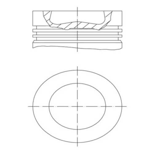 Piest MAHLE 028 PI 00139 002 - obr. 1