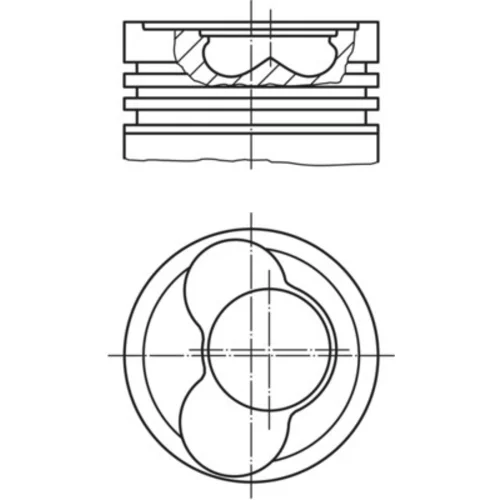 Piest MAHLE 030 66 02 - obr. 1