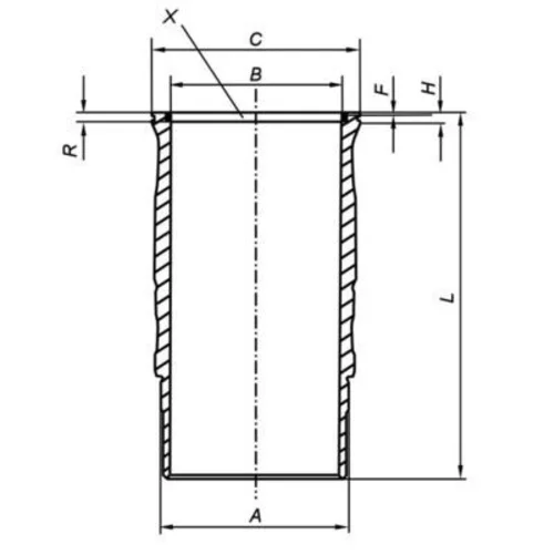 Vložka valcov MAHLE 061 LW 00120 001 - obr. 1