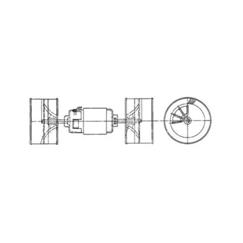 Vnútorný ventilátor MAHLE AB 76 000P - obr. 2