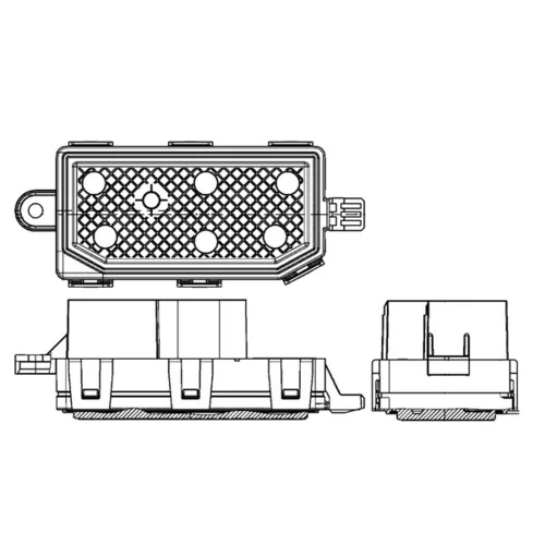 Regulator, ventilator vnutorneho priestoru MAHLE ABR 77 000P