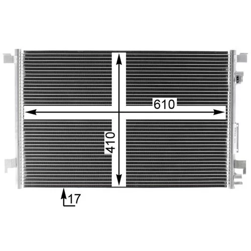 Kondenzátor klimatizácie MAHLE AC 294 000P - obr. 9