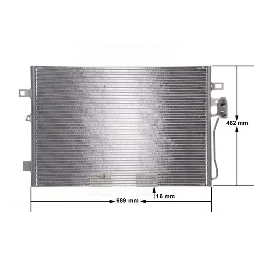 Kondenzátor klimatizácie AC 46 000S /MAHLE/ - obr. 11