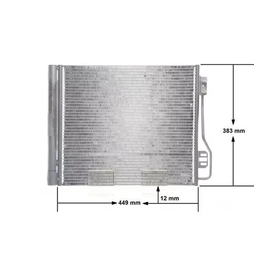 Kondenzátor klimatizácie MAHLE AC 488 000S - obr. 11