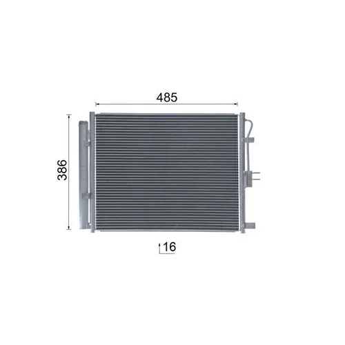 Kondenzátor klimatizácie MAHLE AC 957 000S - obr. 10