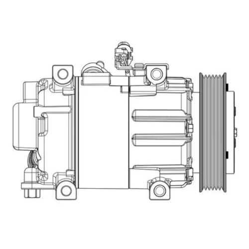 Kompresor klimatizácie MAHLE ACP 628 000P - obr. 5