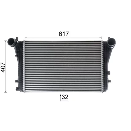 Chladič plniaceho vzduchu MAHLE CI 208 000P - obr. 11