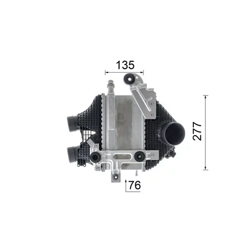 Chladič plniaceho vzduchu CI 618 000P /MAHLE/ - obr. 13