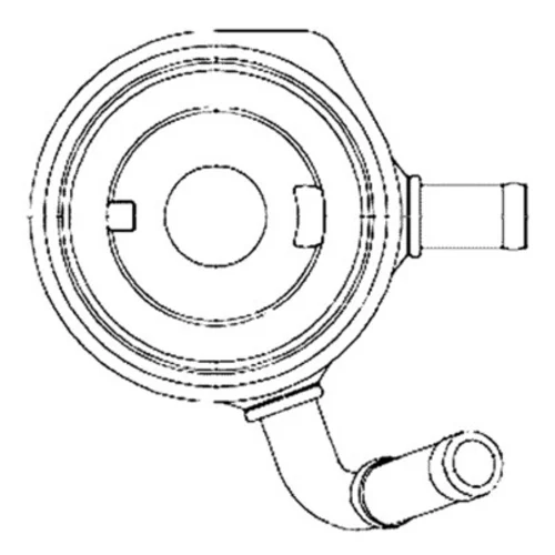 Chladič motorového oleja MAHLE CLC 195 000S