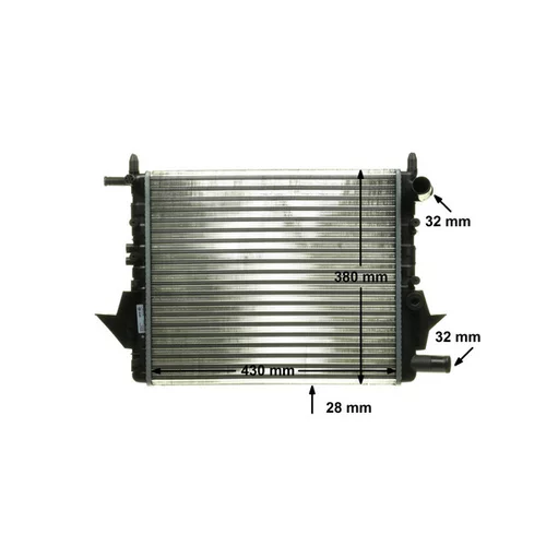 Chladič motora MAHLE CR 614 000P - obr. 9