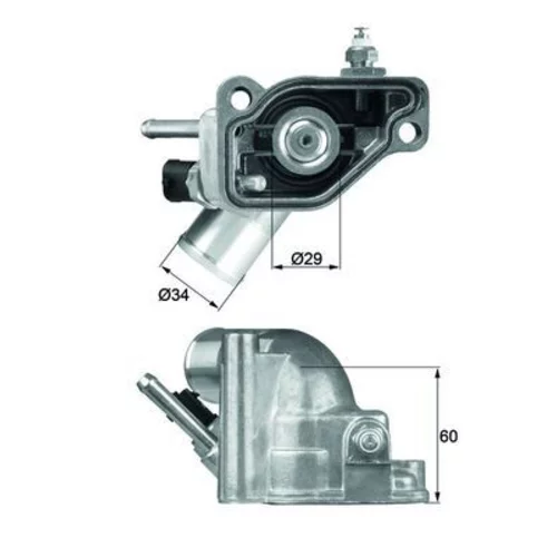 Termostat chladenia TI 5 92 /MAHLE/ - obr. 2