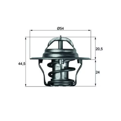 Termostat chladenia MAHLE TX 4 83D