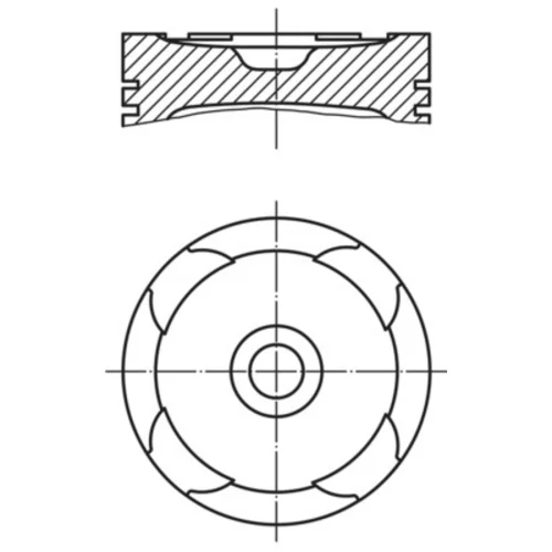 Piest MAHLE 003 57 00 - obr. 1