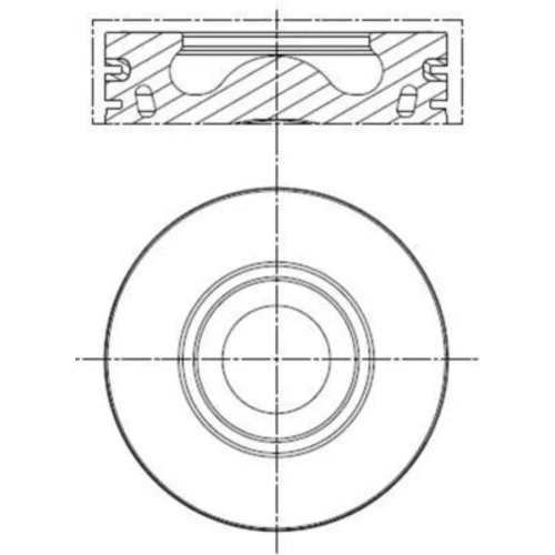 Piest MAHLE 013 PI 00136 001