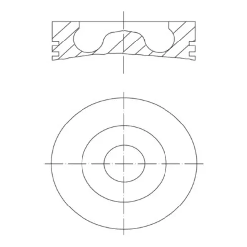 Piest MAHLE 013 PI 00147 000 - obr. 1