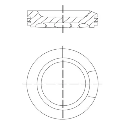 Piest MAHLE 033 04 00 - obr. 1