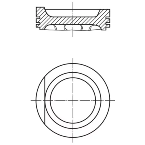 Piest MAHLE 033 97 01 - obr. 1