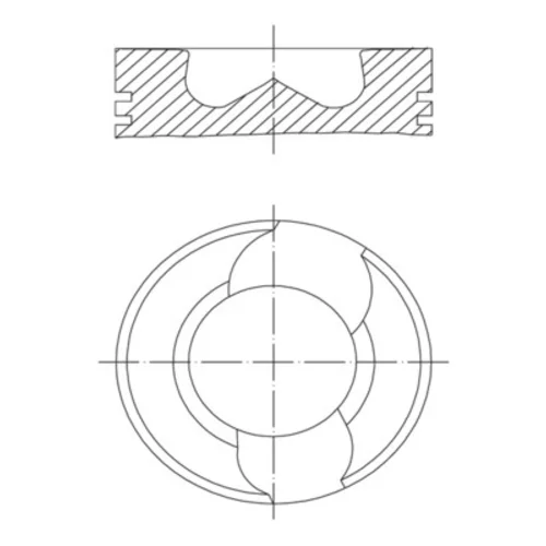 Piest MAHLE 037 PI 00109 000 - obr. 1