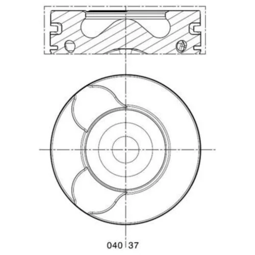 Piest 040 37 00 /MAHLE/