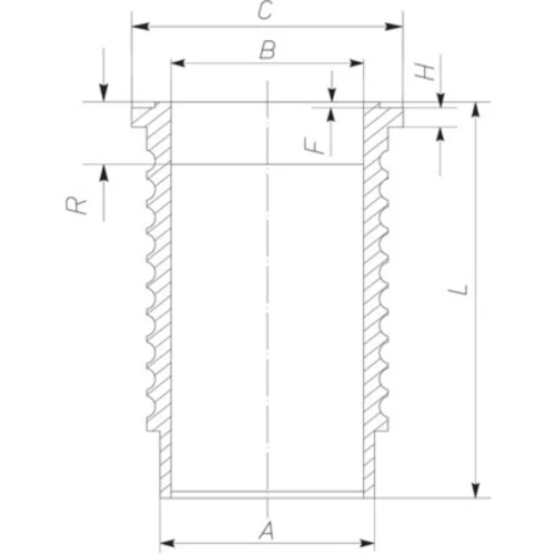 Vložka valcov MAHLE 061 WN 13 00