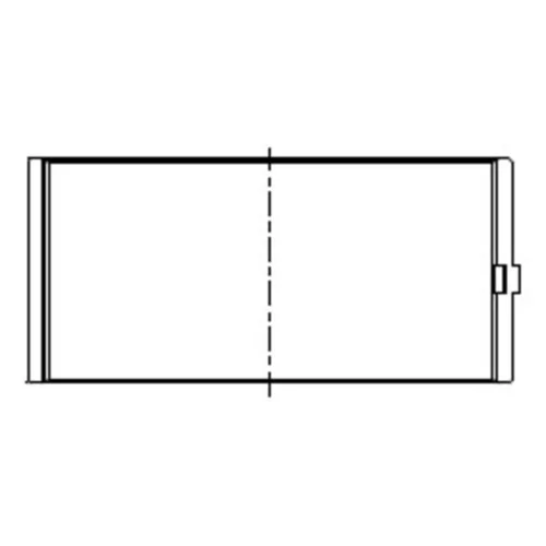 Ložisko kľukového hriadeľa MAHLE 454 HL 20112 050 - obr. 2