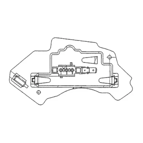 Regulator, ventilator vnutorneho priestoru MAHLE ABR 28 000P - obr. 1